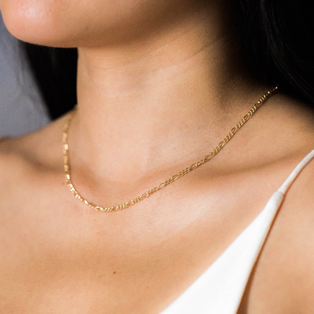 1.5mm Figaro Chain Necklace